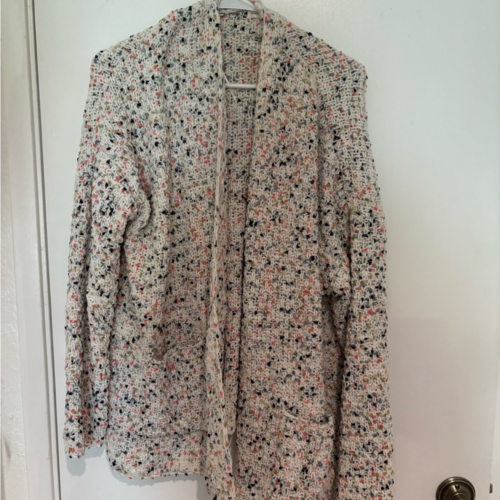Moon and Madison Confetti Cardigan